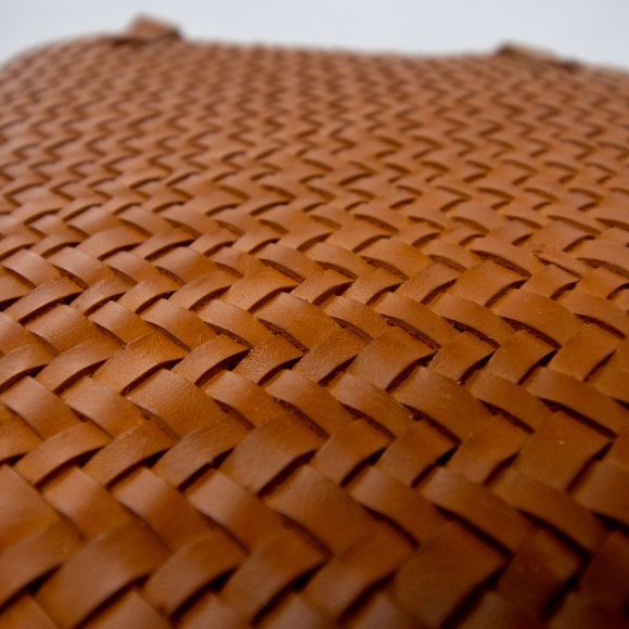 Madewell Large Transport Tote bag: Woven Leather - Picture 9 of 16